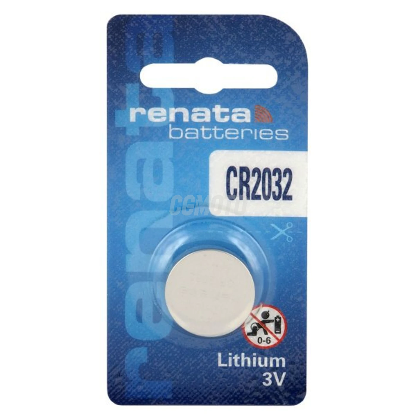 1 Lithium-Knopfzelle CR2032 3 V 260 mAh