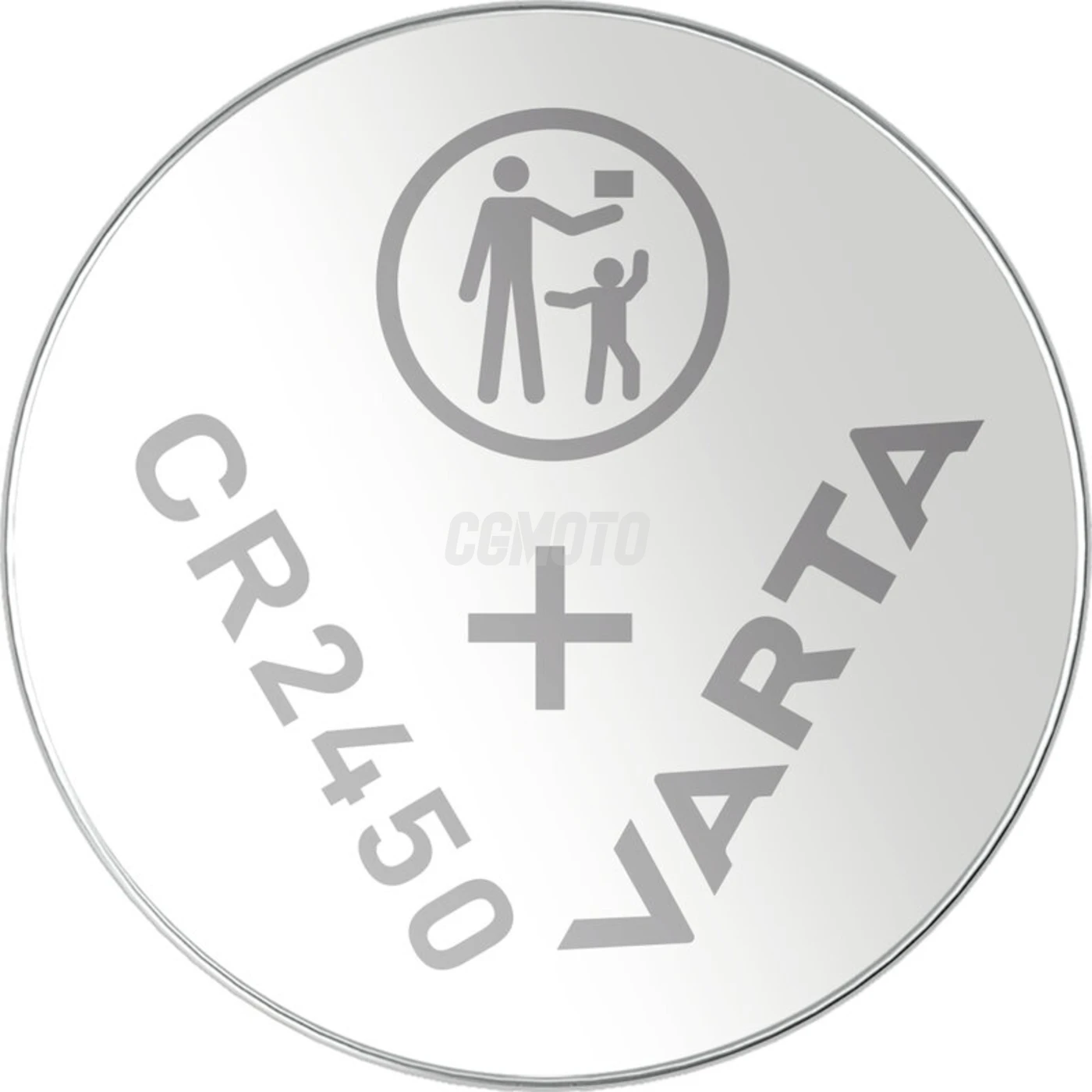 1 Lithium-Knopfzelle CR2450 3 V 