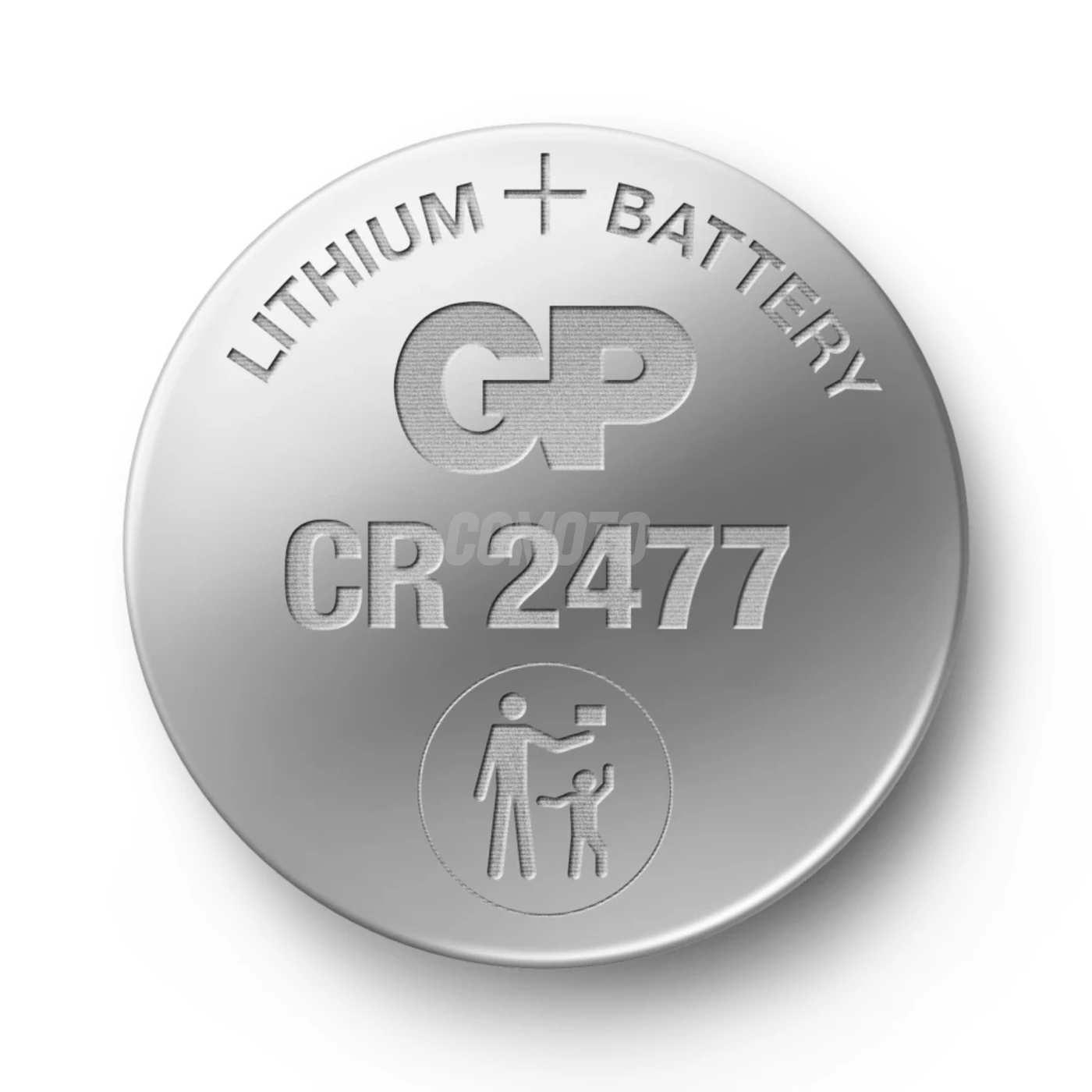 1 Lithium-Knopfzelle CR2477 3 V 