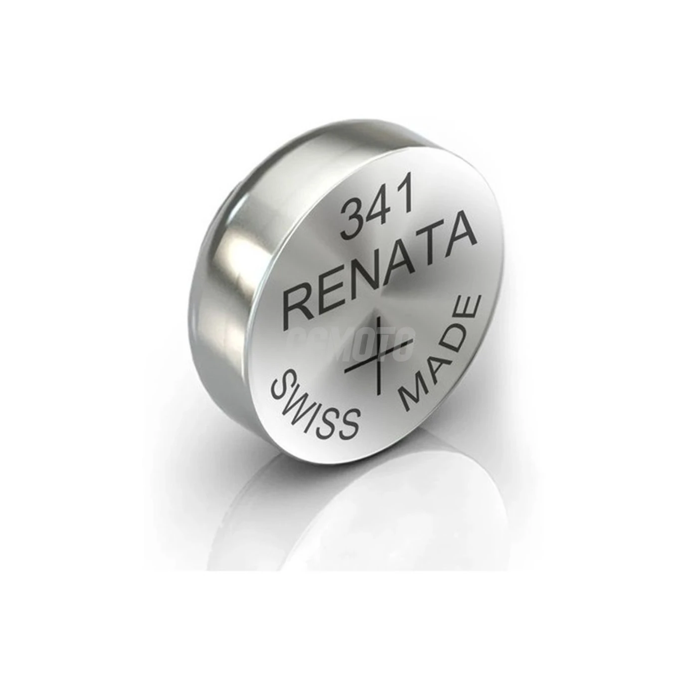 1 silberoxid-Knopfzelle 341 / SR714SW 1,55 V 