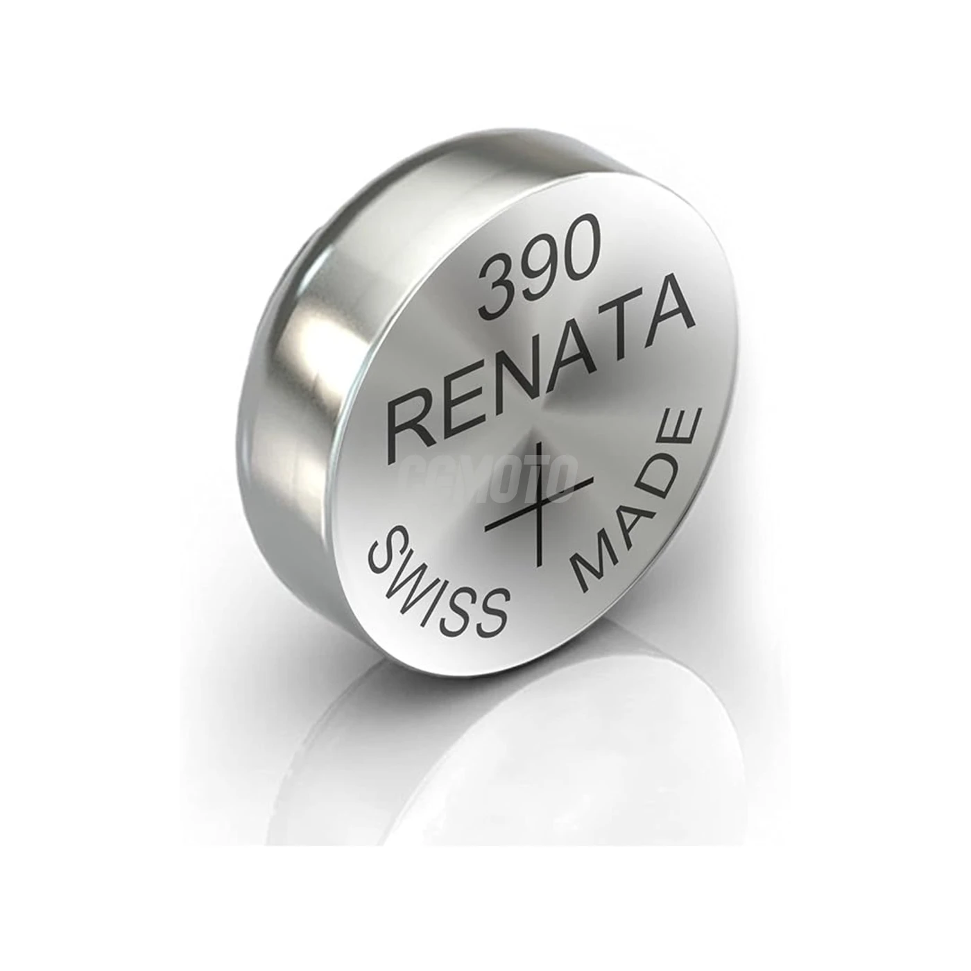 1 silberoxid-Knopfzelle 390 / SR1130SW  1,55 V 