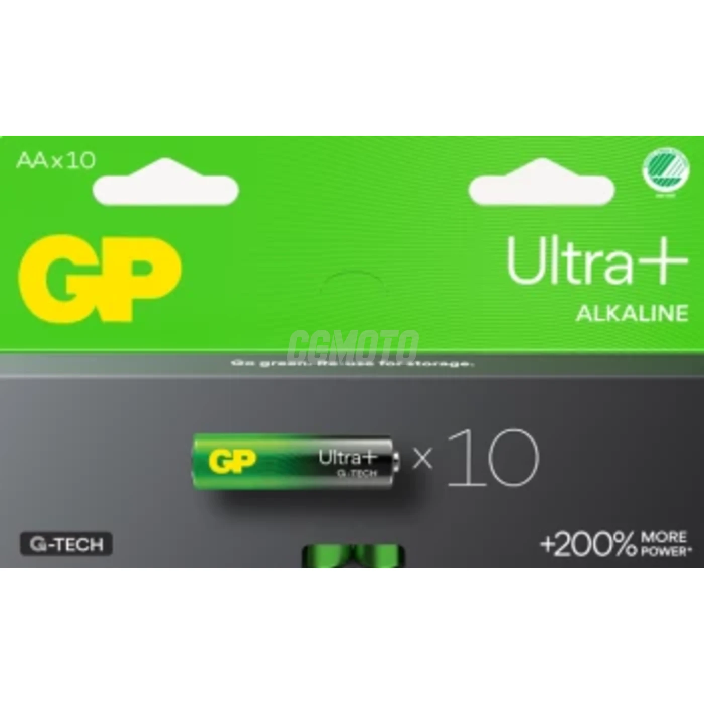 10 alkali-Batterien AA 1,5 V Ultra Plus 