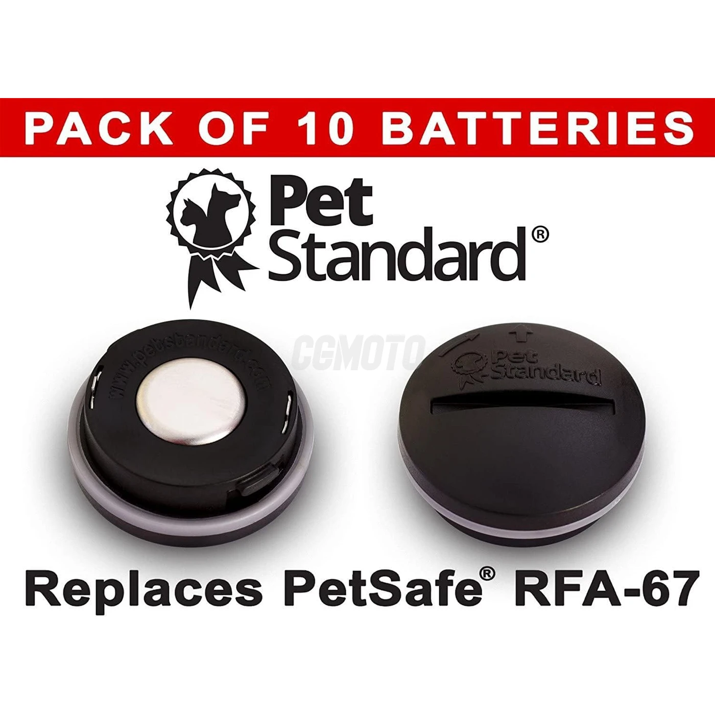 10 Batterien für Anti-Bell-Halsband RFA-67 6 V