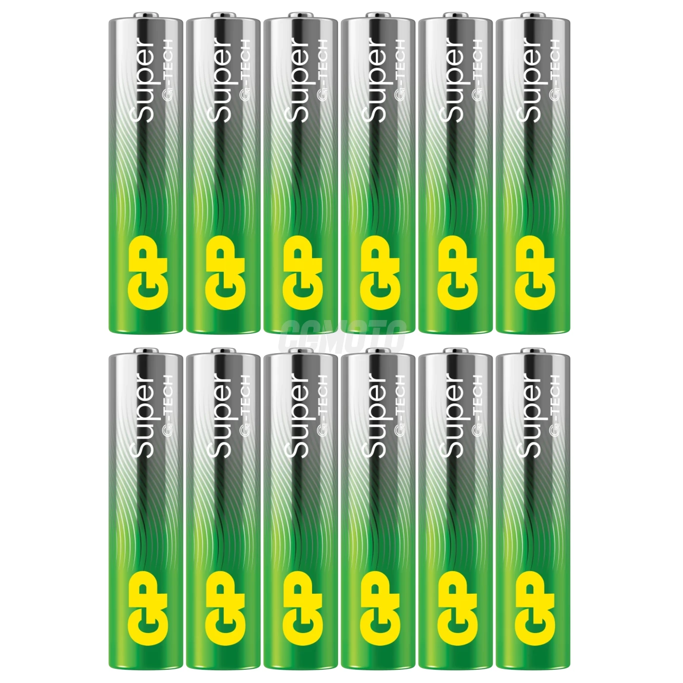 12 alkali-Batterien AAA 1,5 V Super 