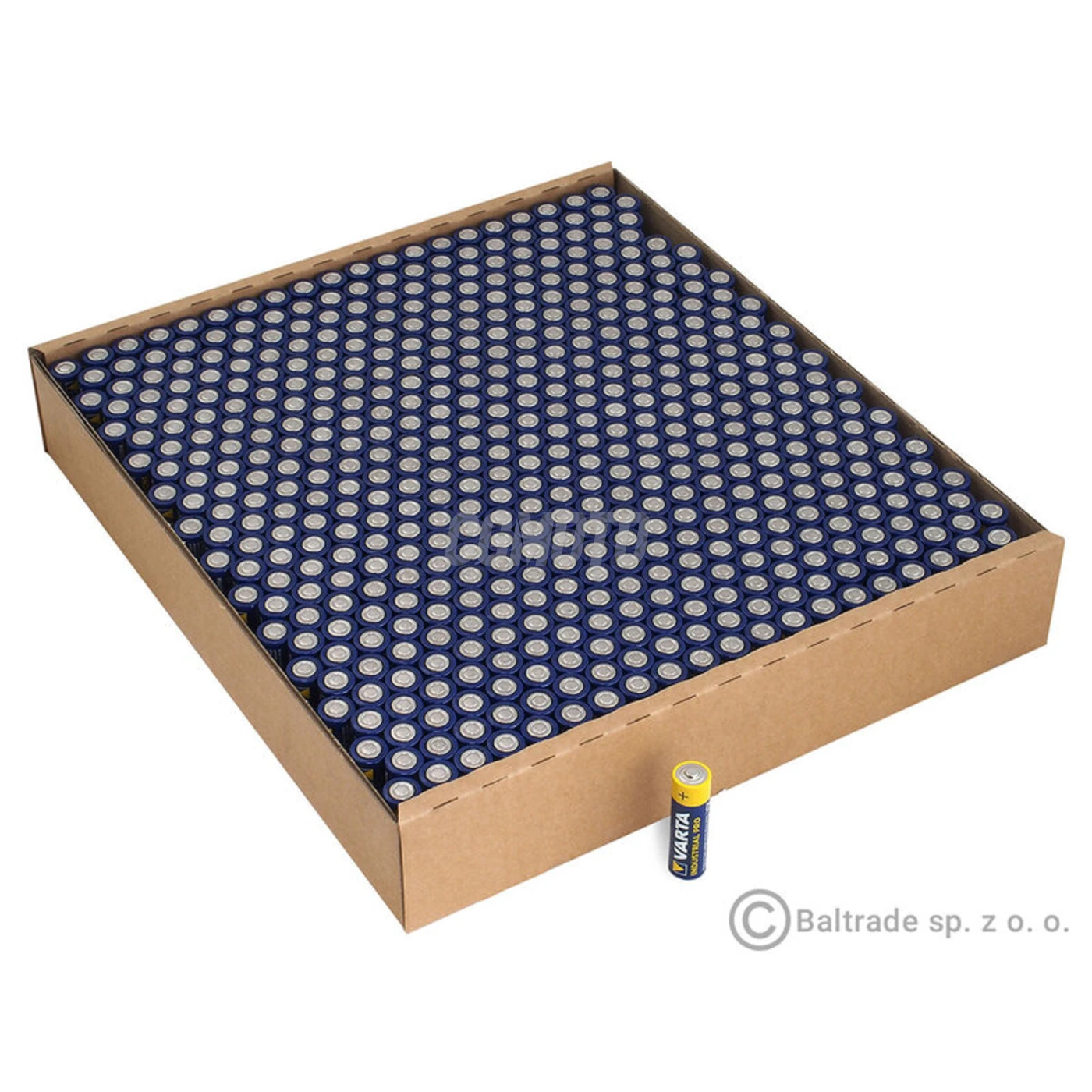 500 alkali-Batterien LR03/AAA 1,5 V Industriel PRO 1250mAh