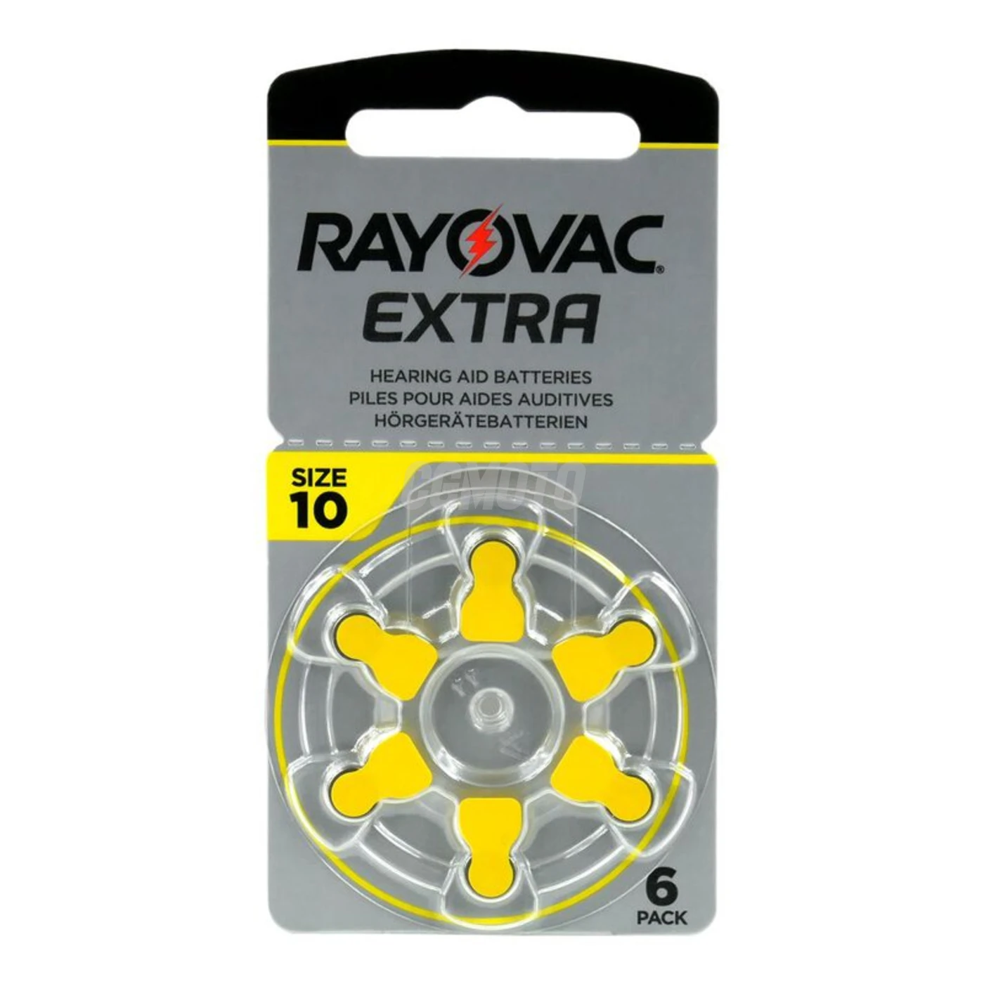 6 zink-Luft-HÃ¶rgerÃ¤tebatterien 10 1,45 V Extra 