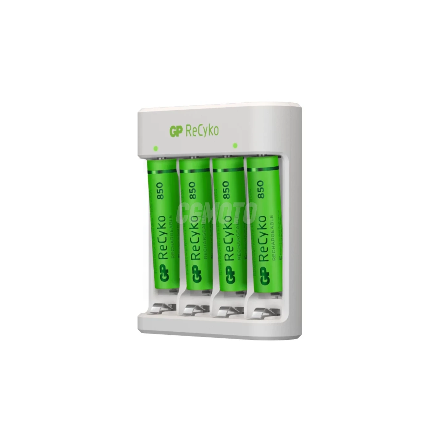 Chargeur classique GP E411 + 4 accus AAA 800 mAh