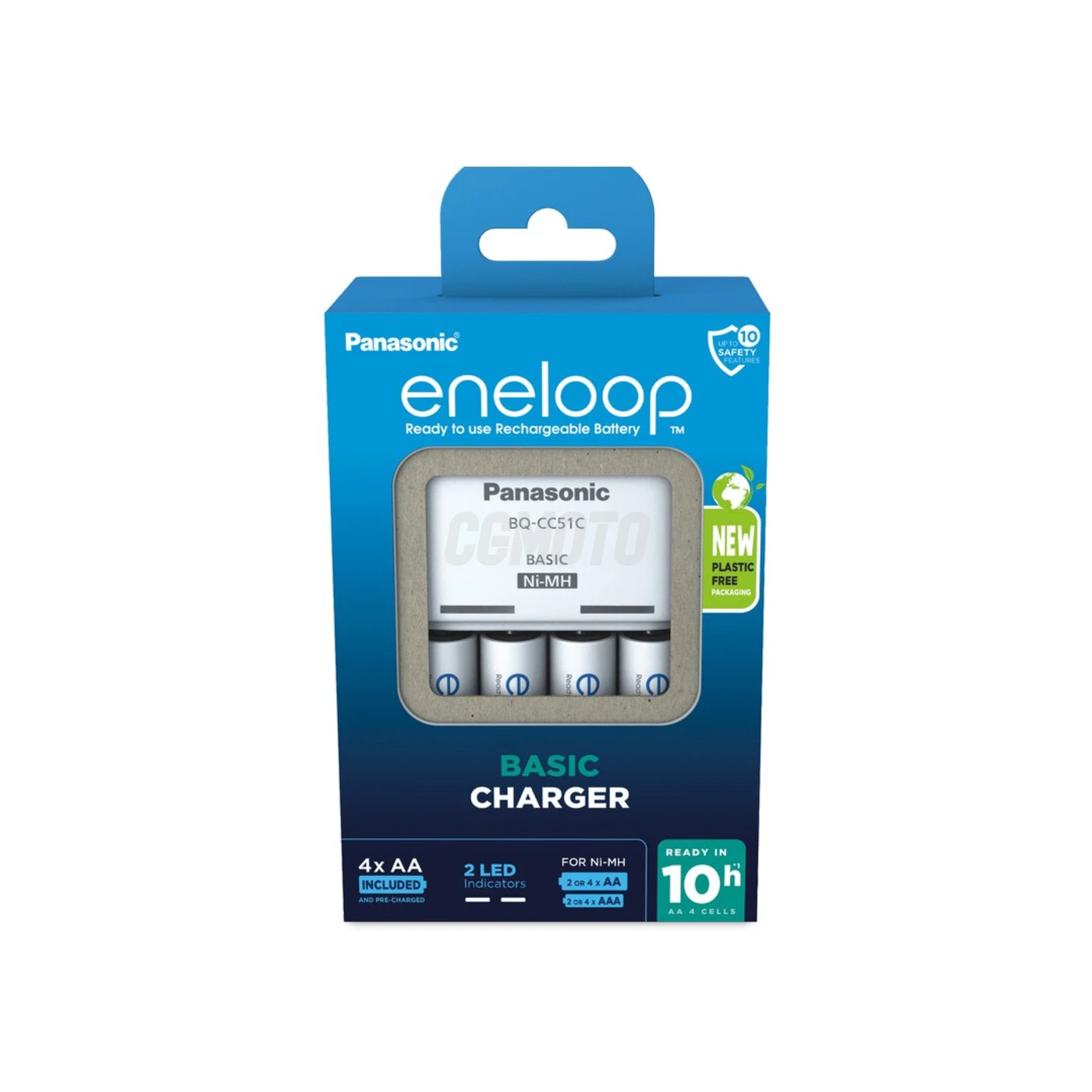 NIMH-LadegerÃ¤t BQ-CC51+4 