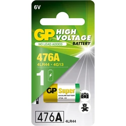 1 alkali-Batterie 4LR44 6 V Super 1 alkali-Batterie 4LR44 6 V Super