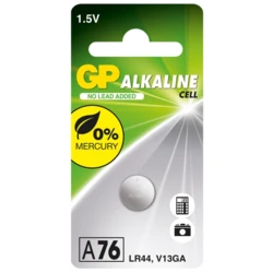 1 Alkali-Knopfzelle LR44 1,5 V 1 Alkali-Knopfzelle LR44 1,5 V