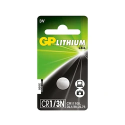 1 Lithium-Knopfzelle CR1/3N 3 V 1 Lithium-Knopfzelle CR1/3N 3 V