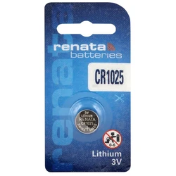 1 Lithium-Knopfzelle CR1025 3 V 30 mAh