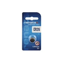 1 Lithium-Knopfzelle CR1216 3 V 25 mAh