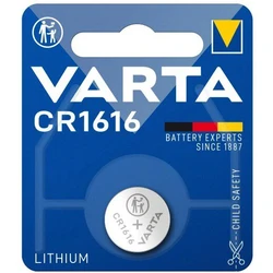 1 Lithium-Knopfzelle CR1616 3 V 55 mAh 1 Lithium-Knopfzelle CR1616 3 V 55 mAh