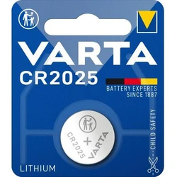 1 Lithium-Knopfzelle CR2025 3 V 170 mAh 1 Lithium-Knopfzelle CR2025 3 V 170 mAh