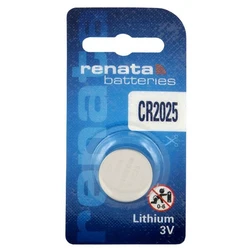 1 Lithium-Knopfzelle CR2025 3 V 180 mAh
