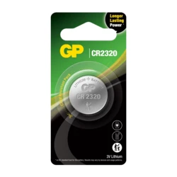 1 Lithium-Knopfzelle CR2320 3 V 1 Lithium-Knopfzelle CR2320 3 V