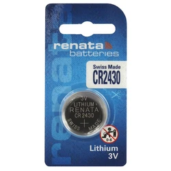 1 Lithium-Knopfzelle CR2430 3 V 285 mAh