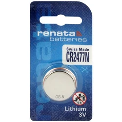 1 Lithium-Knopfzelle CR2477N 3 V 950 mAh