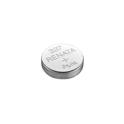 1 silberoxid-Knopfzelle 337 / SR416SW 1,55 V 