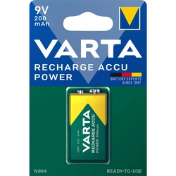 1 wiederaufladbare NIMH-Batterie 6LR61 9 V Ready2Use 200 mAh 1 wiederaufladbare NIMH-Batterie 6LR61 9 V Ready2Use 200 mAh