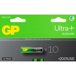 10 alkali-Batterien AA 1,5 V Ultra Plus 