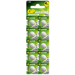 10 alkali-Knopfzellens LR43 1,5 V 10 alkali-Knopfzellens LR43 1,5 V