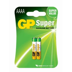 2 alkali-Batterien AAAA 1,5 V Super 