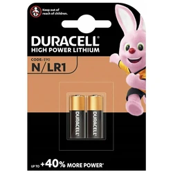 2 alkali-Batterien LR01 1,5 V 