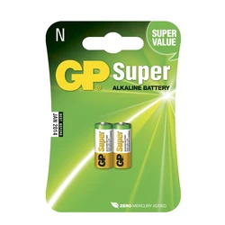2 alkali-Batterien LR1 1,5 V Super 