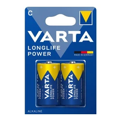 2 alkali-Batterien LR14/C 1,5 V Longlife Power 7800 mAh