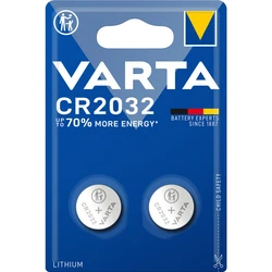 2 Lithium-Knopfzelle CR2032 3 V 