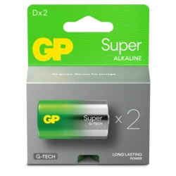 2 lithiumbatterien D 1,5 V Super 