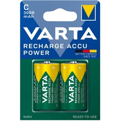 2 wiederaufladbare NIMH-Batterien LR14/C 1,2 V Ready2Use 3000 mAh 