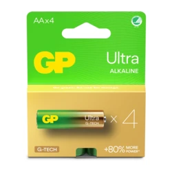 4 alkali-Batterien AA 1,5 V Ultra 