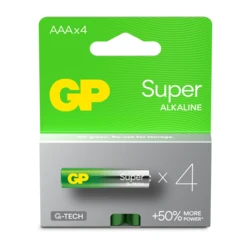 4 alkali-Batterien AAA 1,5 V Super 