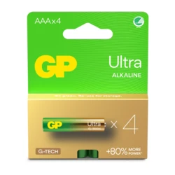 4 alkali-Batterien AAA 1,5 V Ultra 