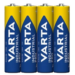 4 alkali-Batterien LR03/AAA 1,5 V Industriel PRO 1250 mAh
