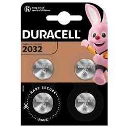 4 lithium-Knopfzellen CR2032 3 V 