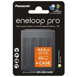 4 wiederaufladbare NIMH-Batterien AAA 1,2 V PRO 930 mAh
