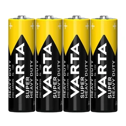 4 zink-Kohle-Batterien LR6/AA 1,5 V Superlife 