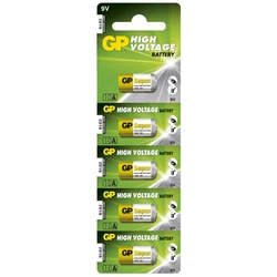 5 alkali-Batterien 10 A 9 V Super 
