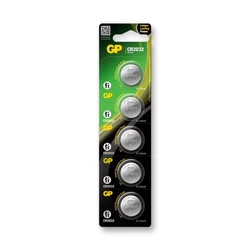 5 lithium-Knopfzellen CR2032 3 V 
