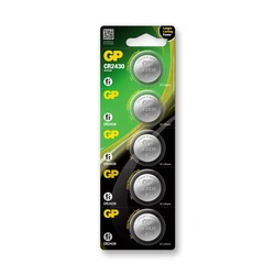 5 lithium-Knopfzellen CR2430 3 V 5 lithium-Knopfzellen CR2430 3 V