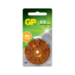 6 zink-Luft-HÃ¶rgerÃ¤tebatterien A312 1,45 V 