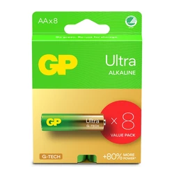 8 alkali-Batterien AA 1,5 V Ultra 