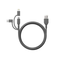 Essentials 1m 3-in-1 USB-A to Lightning/USB-C/Micro-USB-A Essentials 1m 3-in-1 USB-A to Lightning/USB-C/Micro-USB-A
