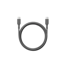 Essentials 1m USB-C to USB-C cable (60W) - Grey Essentials 1m USB-C to USB-C cable (60W) - Grey