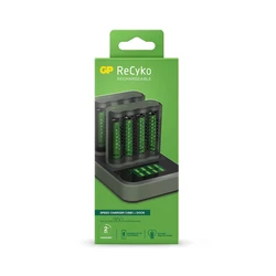 Schnellladegerät 2-4 Stunden M451 USB + 8 NiMH-Akkus AA  2600 mAh + Station D851